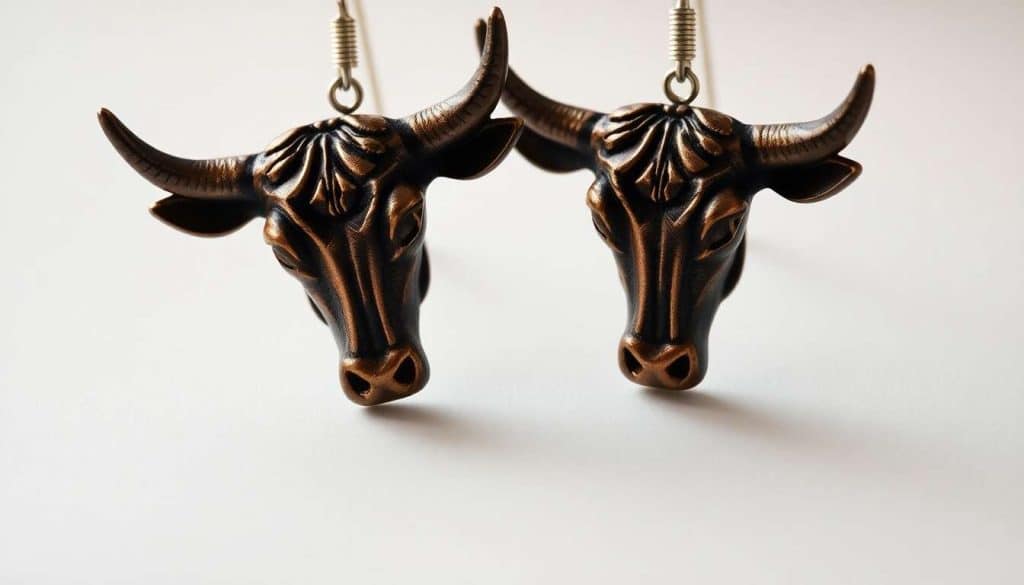 Avis sur les boucles d'oreilles Bethza tête de vache
