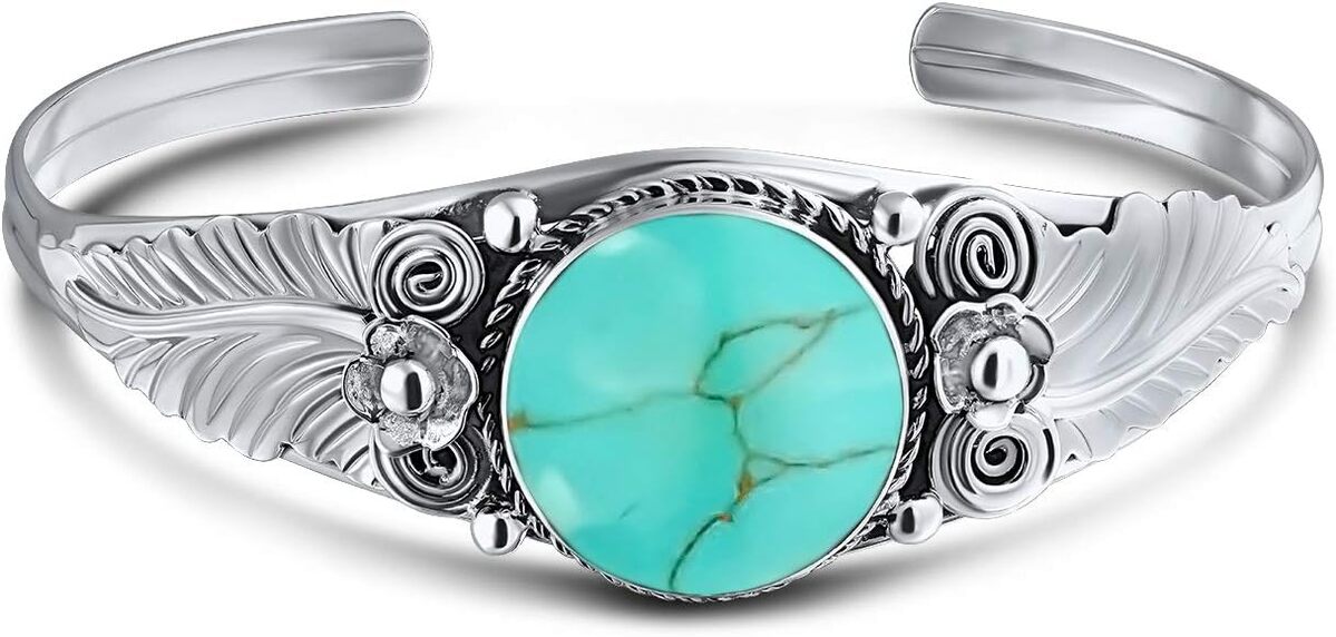 Avis : bracelet manchette turquoise Bling Jewelry