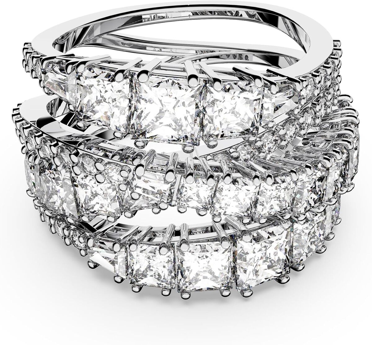 Avis sur la bague Twist Wrap Swarovski blanche