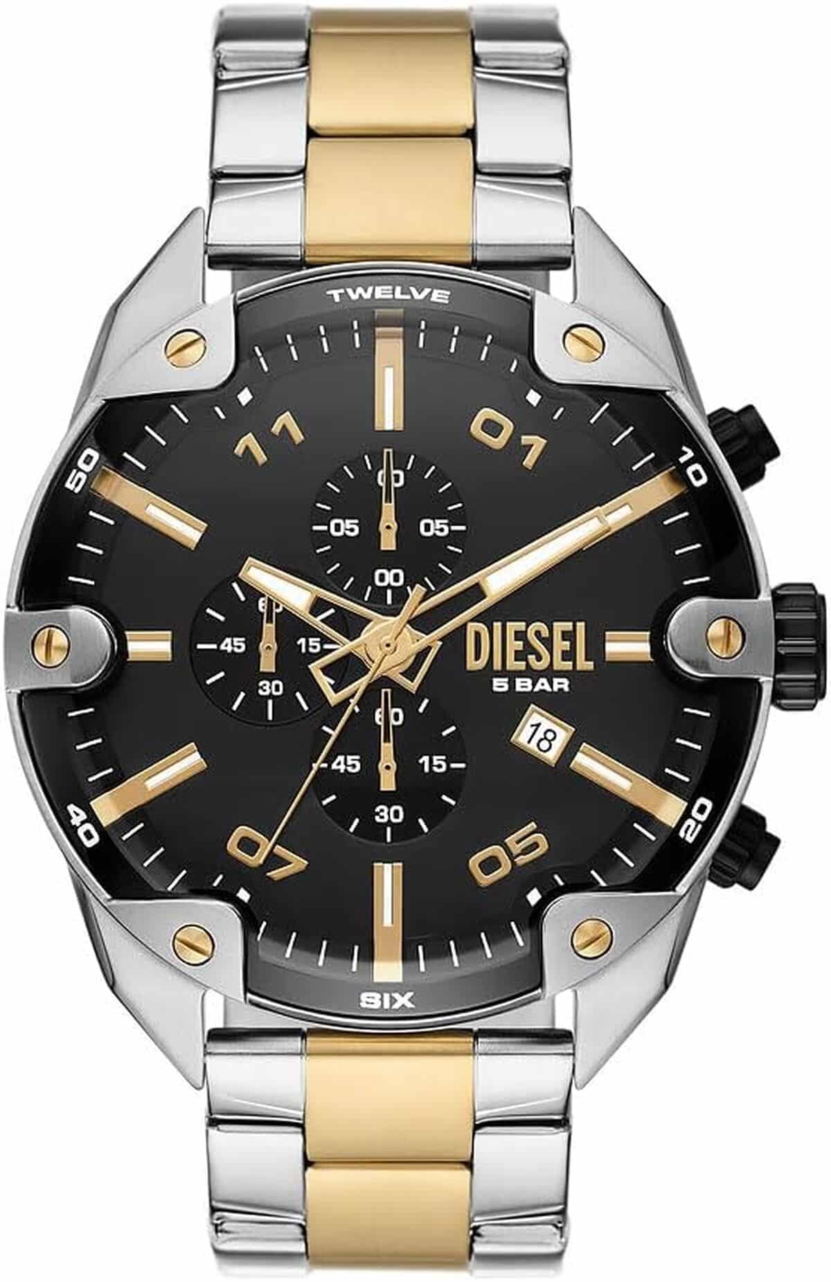 Test de la montre Diesel DZ4627 : chronographe en acier inoxydable