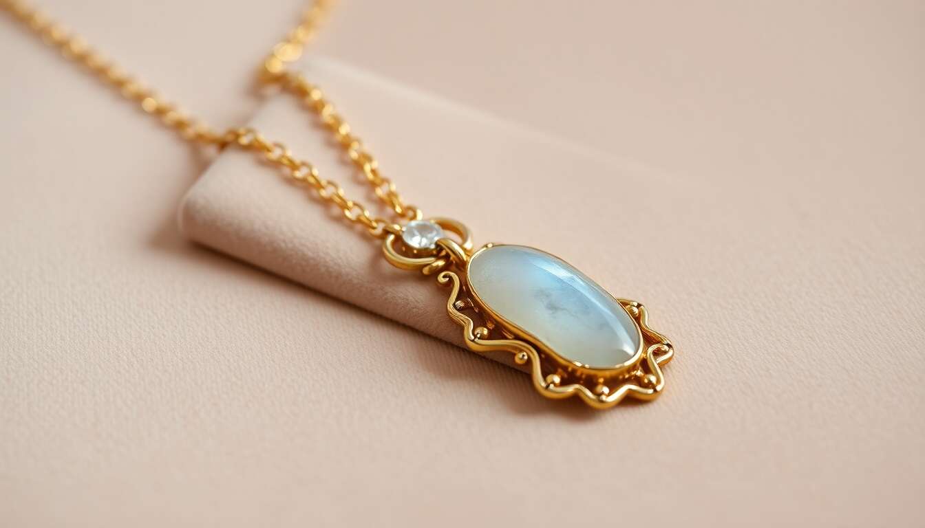 Avis sur le collier Molioaki en or et pierre de lune