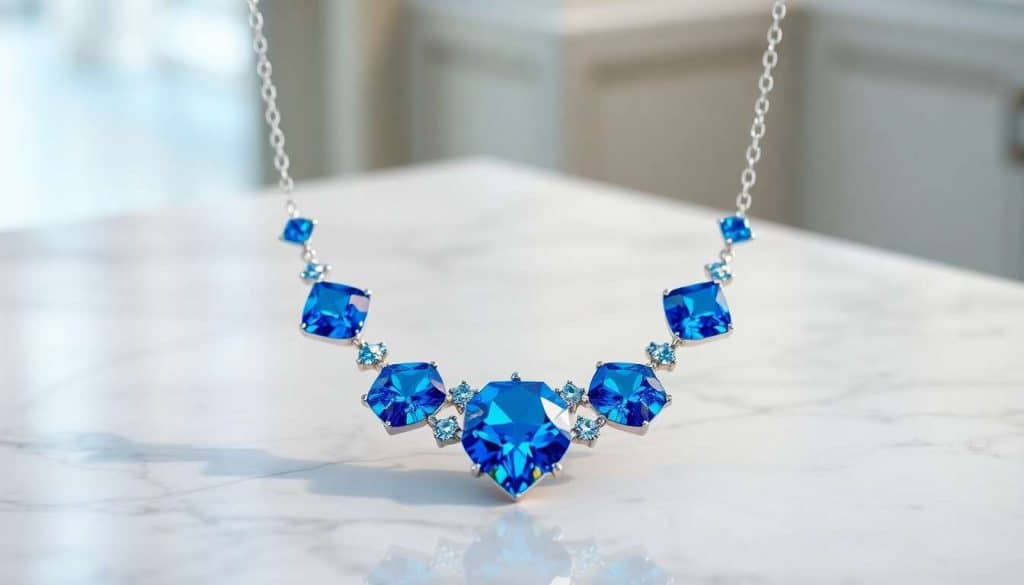 Avis sur le collier Swarovski Millenia bleu