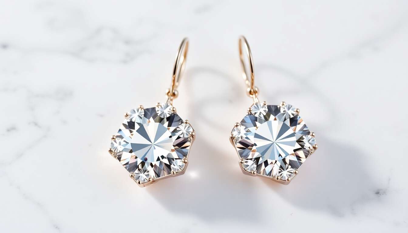 Avis sur les boucles d'oreilles Gema de Swarovski : éclat et élégance