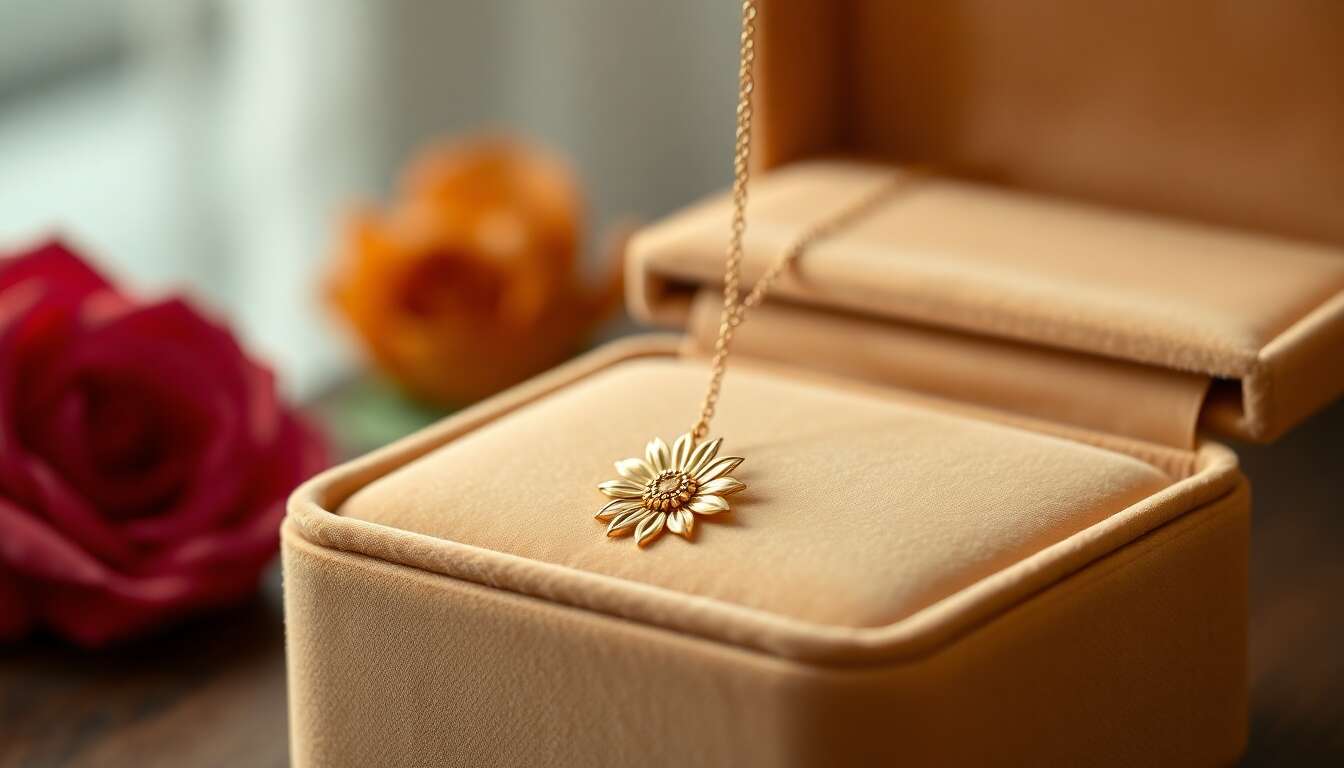 Astuces pour offrir un bijou tournesol kecho en cadeau
