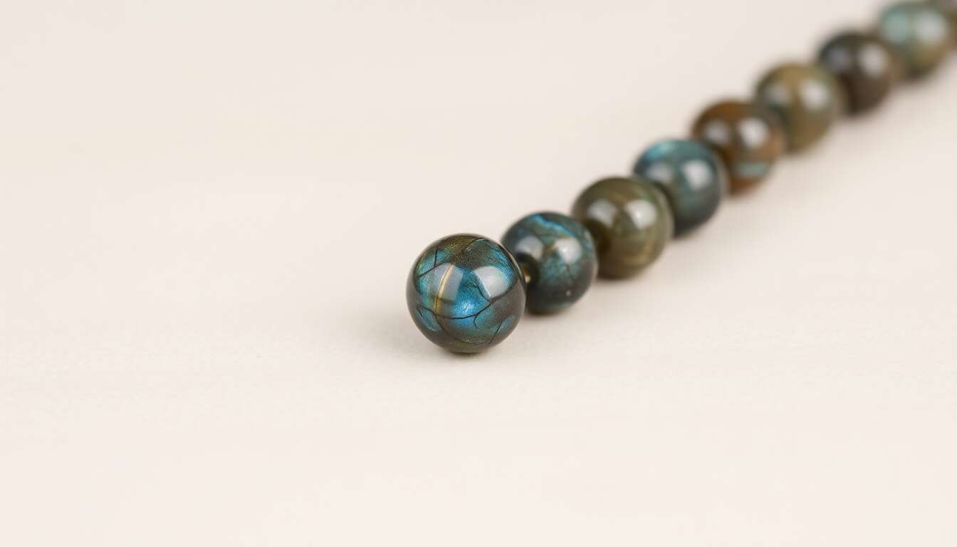 Avis sur les perles Malahill en labradorite 6mm