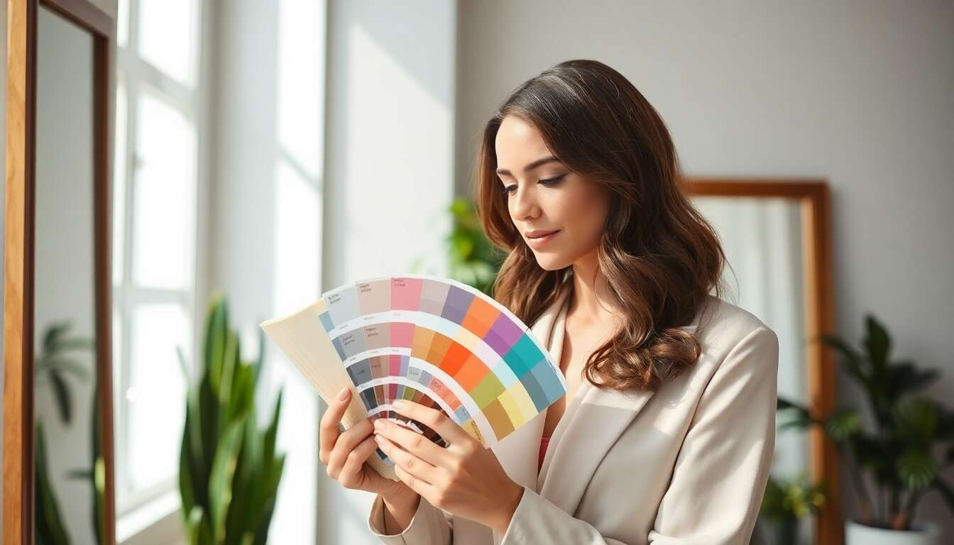 Colorimétrie femme : trouvez votre palette de couleurs idéale