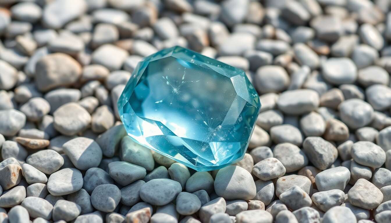 Les vertus exceptionnelles de l'aigue-marine, pierre fine