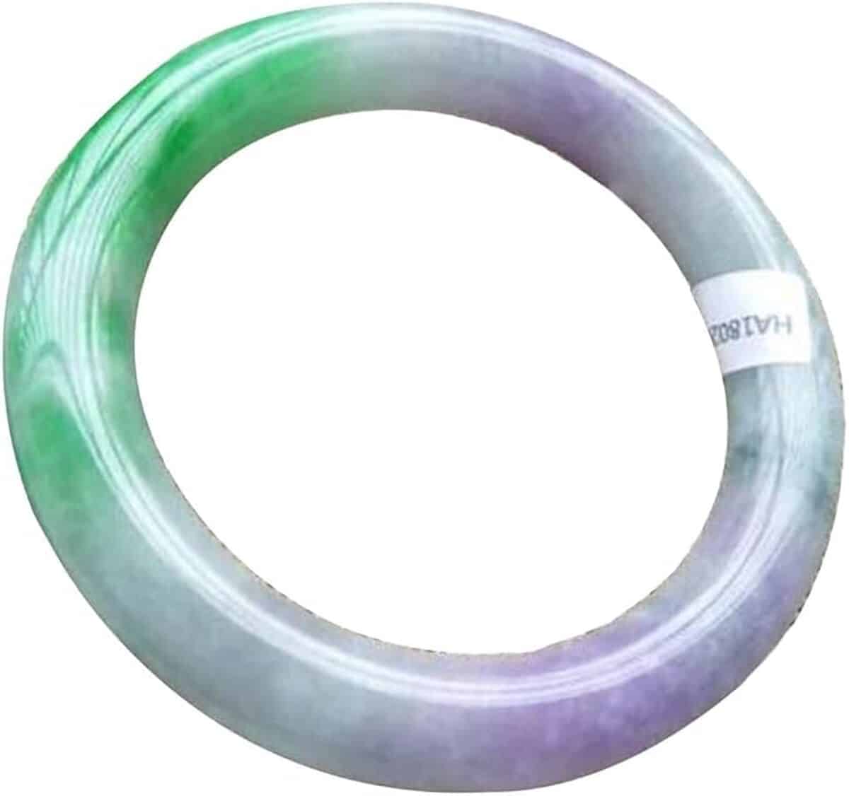 Avis bracelet ZHIBO jadéite vert naturel 58mm-60mm