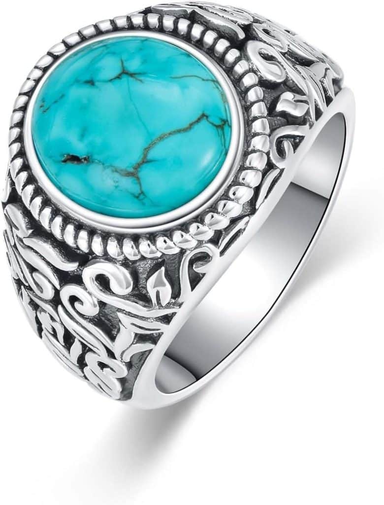 Avis sur la bague turquoise BETHZA en argent sterling 925