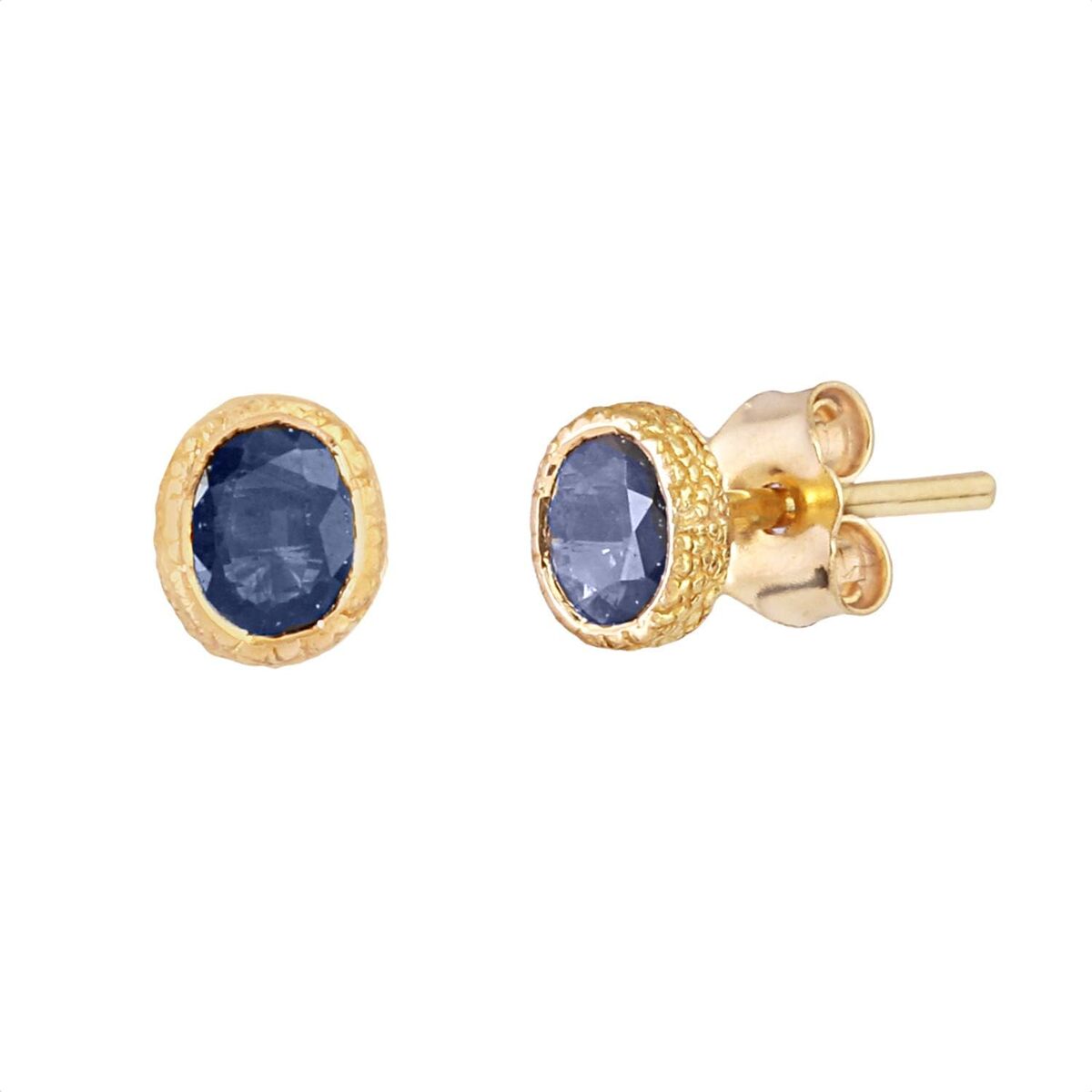 Avis sur les boucles d'oreilles en or et saphir de 18 carats