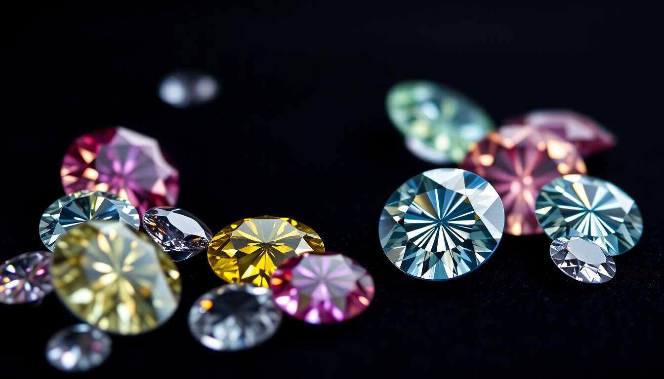 Variations et couleurs des diamants
