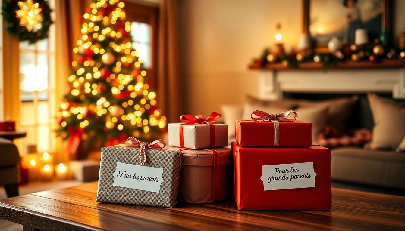 Des id&eacute;es cadeaux pour les parents et les grands-parents