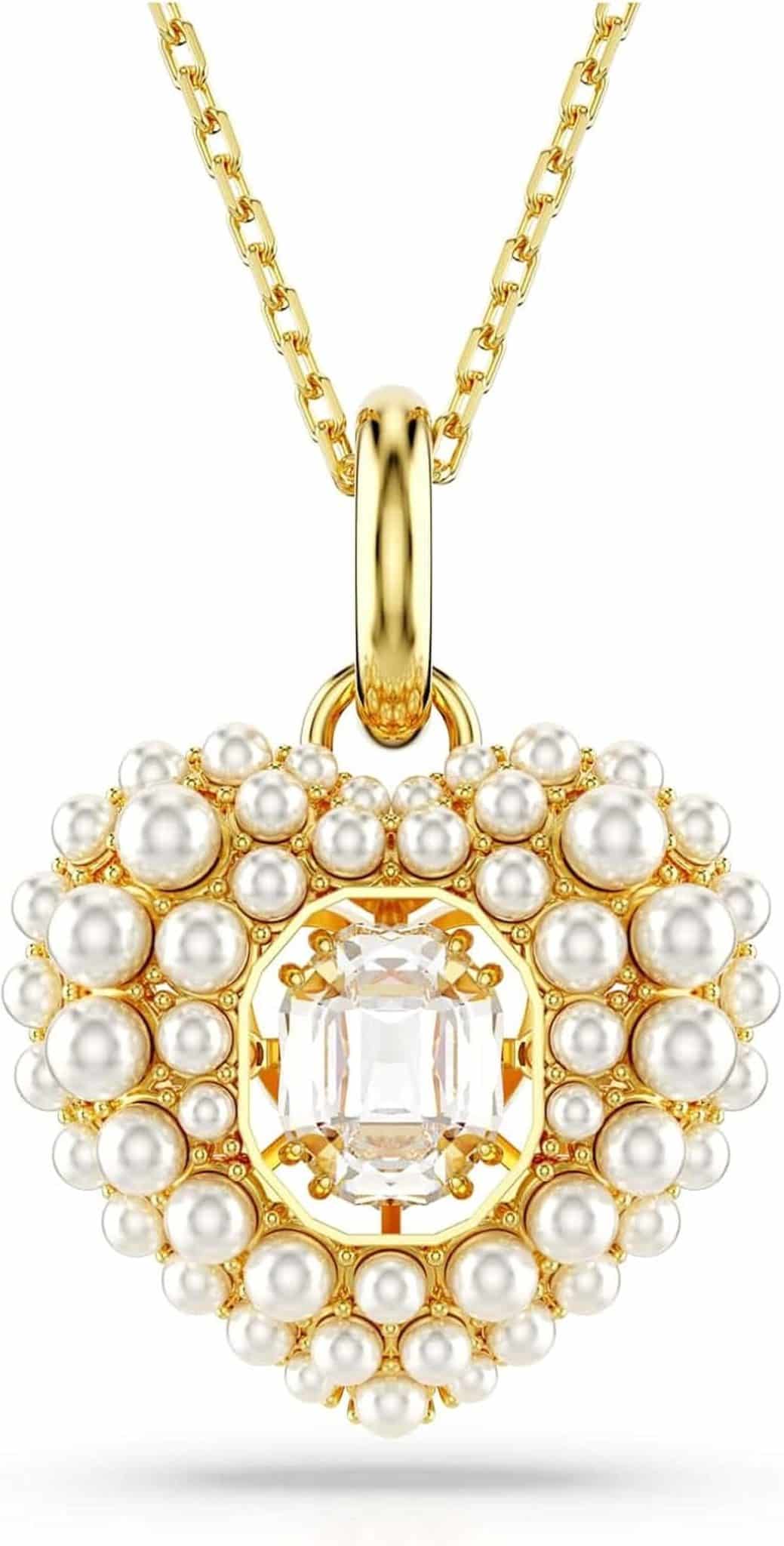 Avis sur le pendentif cœur Swarovski Hyperbola en placage or