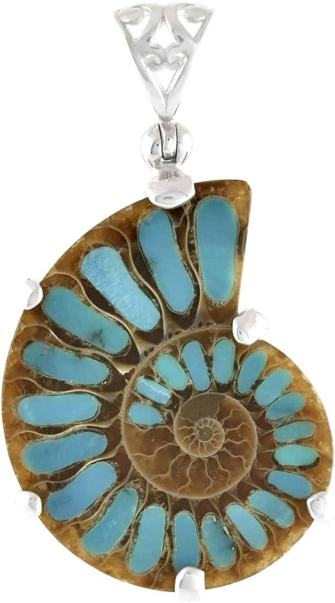 Avis sur le pendentif Starborn en ammonite et turquoise