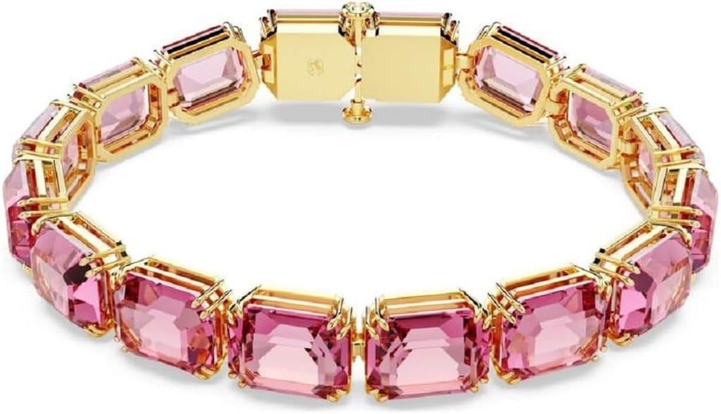 Avis sur le bracelet Swarovski Millenia en rose et or