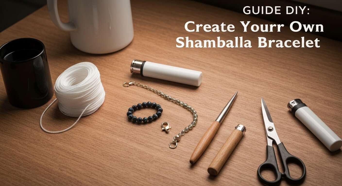 Guide DIY : créez Votre Propre Bracelet Shamballa