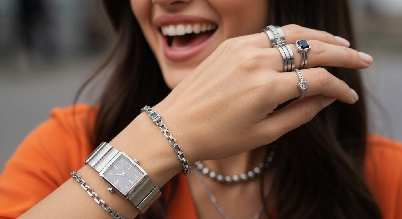 Phénomène des bijoux en acier pour femmes