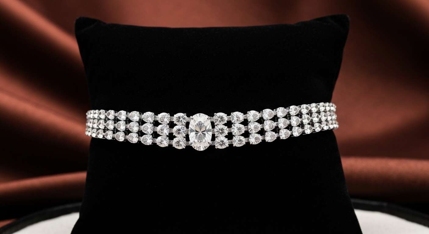 Collier ras de cou en diamant : élégance et raffinement