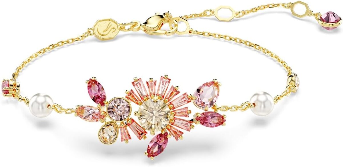 Avis : bracelet Gema Swarovski fleur rose