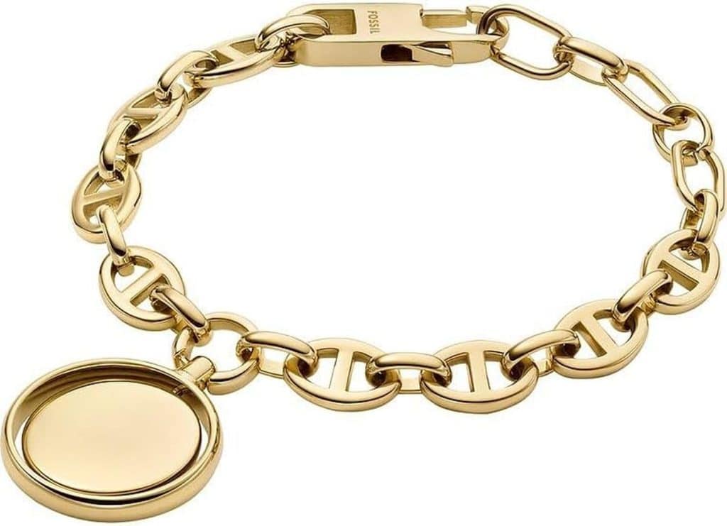 Avis sur le bracelet Fossil Heritage en acier inoxydable pour femme