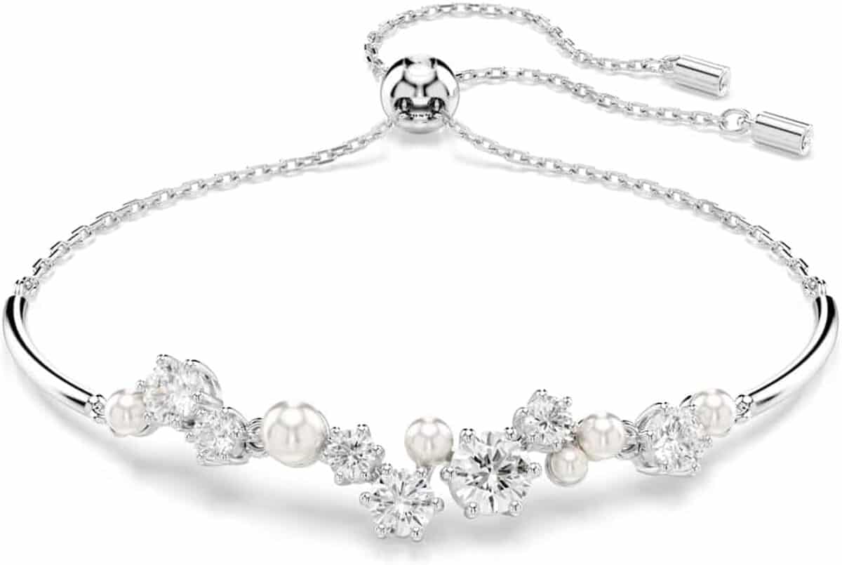 Avis sur le bracelet-jonc Constella de Swarovski : élégance en perles cristal