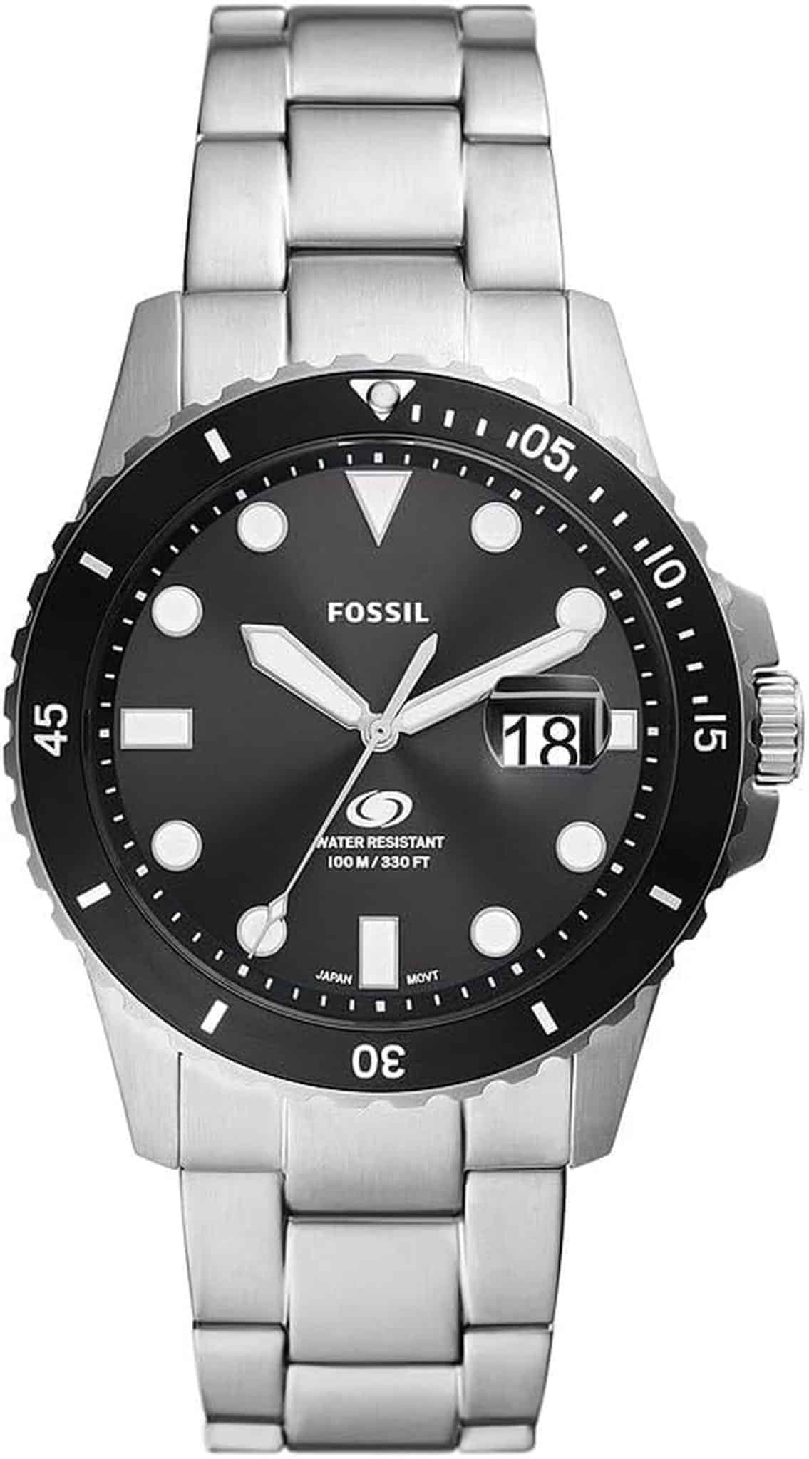 Test : montre Fossil Blue Dive FS6032 pour homme