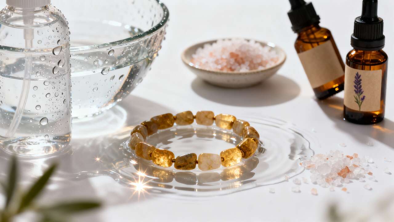 Comment purifier un bracelet en pierres naturelles ?