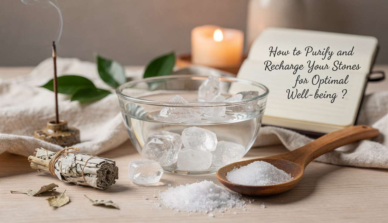 Comment purifier et recharger ses pierres pour un bien-être optimal ?