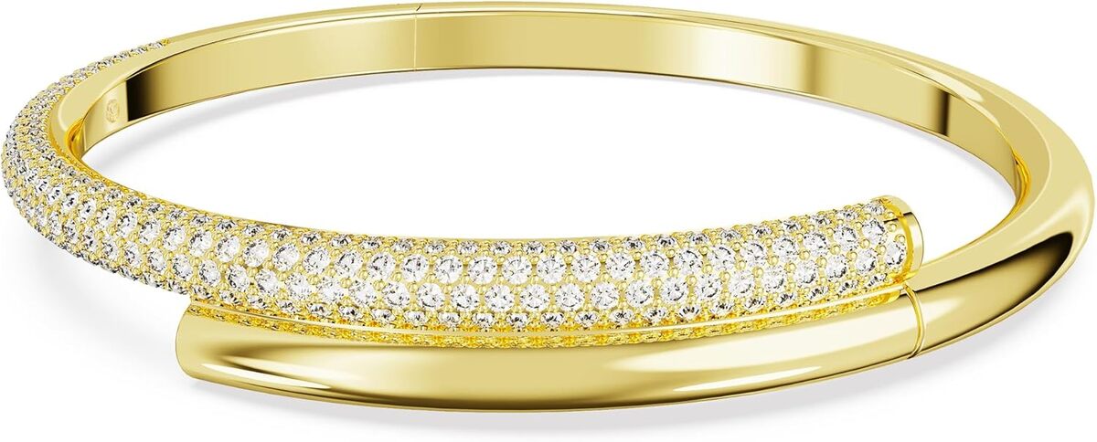 Avis bracelet-jonc Dextera Swarovski : élégance et raffinement en or blanc