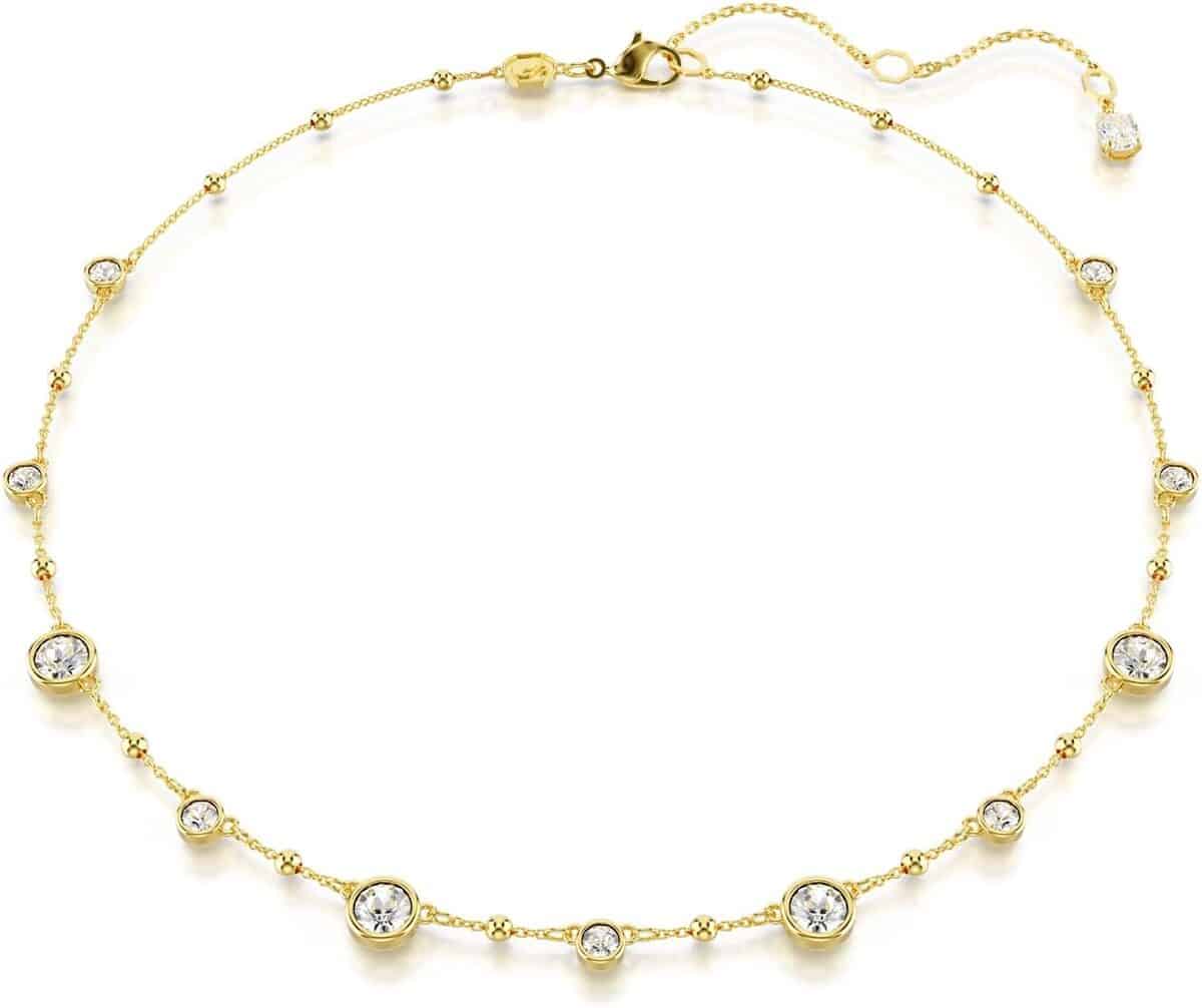 Avis : collier Swarovski Imber, élégance en or blanc