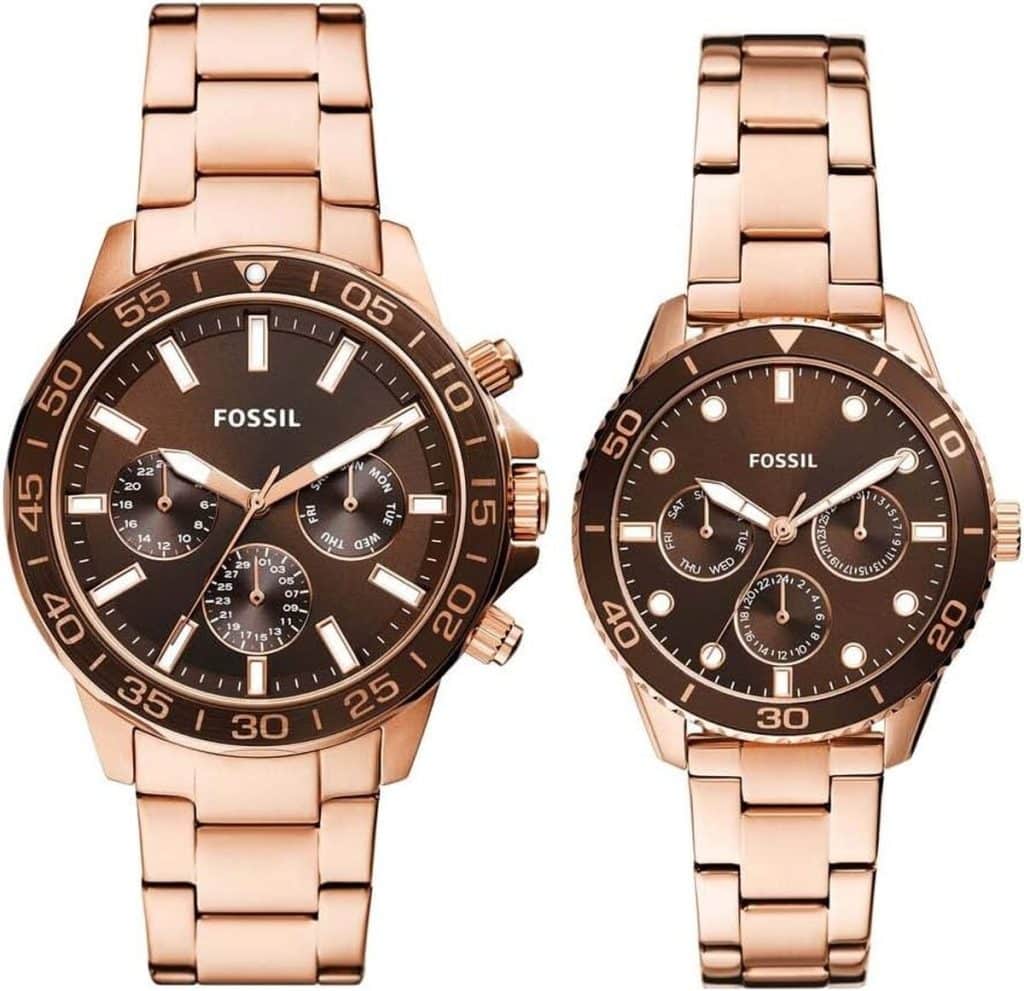 Avis sur la montre Fossil homme analogique quartz acier