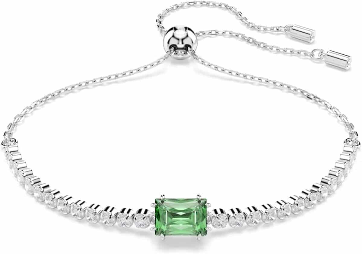 Avis sur le bracelet Matrix Tennis Swarovski vert