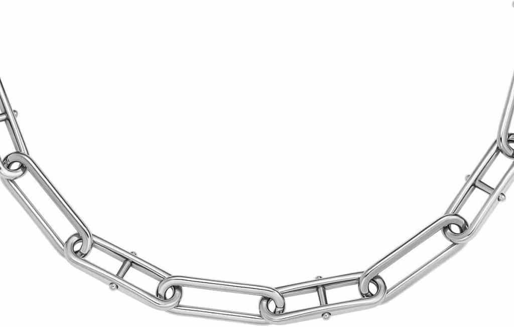 Avis sur le collier Fossil Heritage D-Link acier inoxydable
