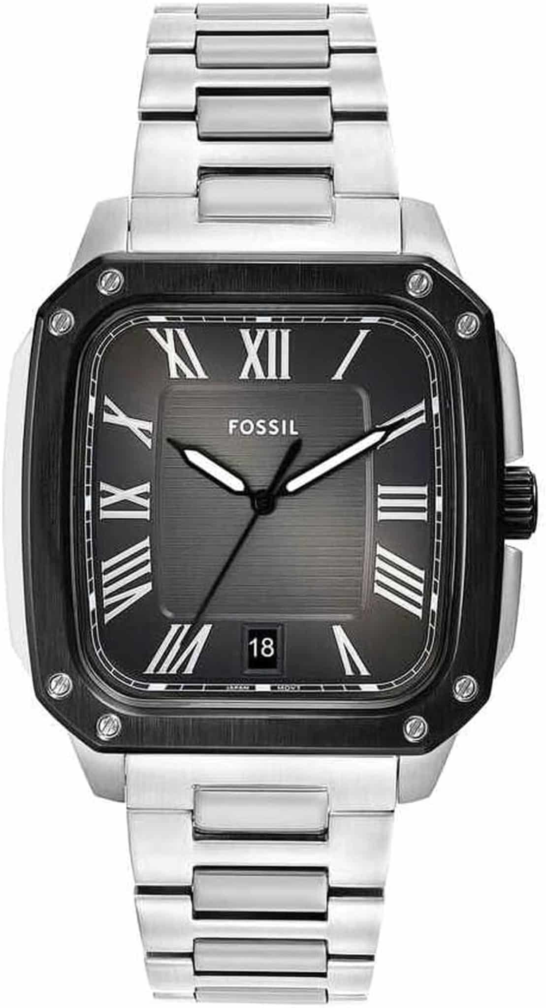 Test de la montre Fossil FS6122 en acier inoxydable