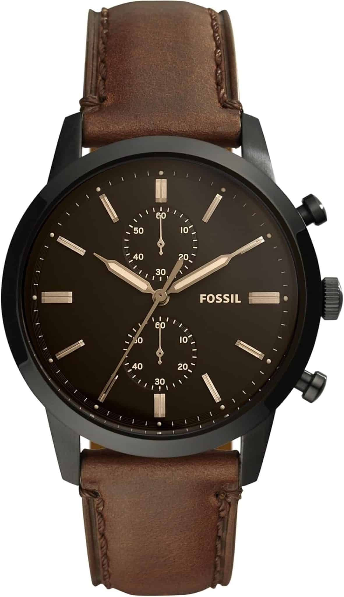 Test de la montre Fossil Townsman FS5437 : élégance et performance quartz 44mm
