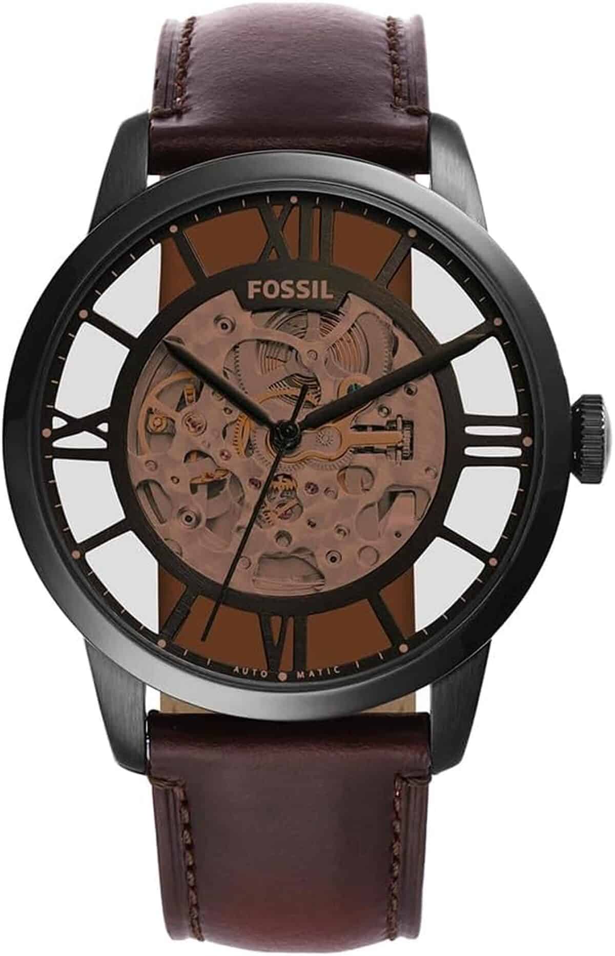 Test de la montre Fossil Townsman pour hommes, mouvement automatique