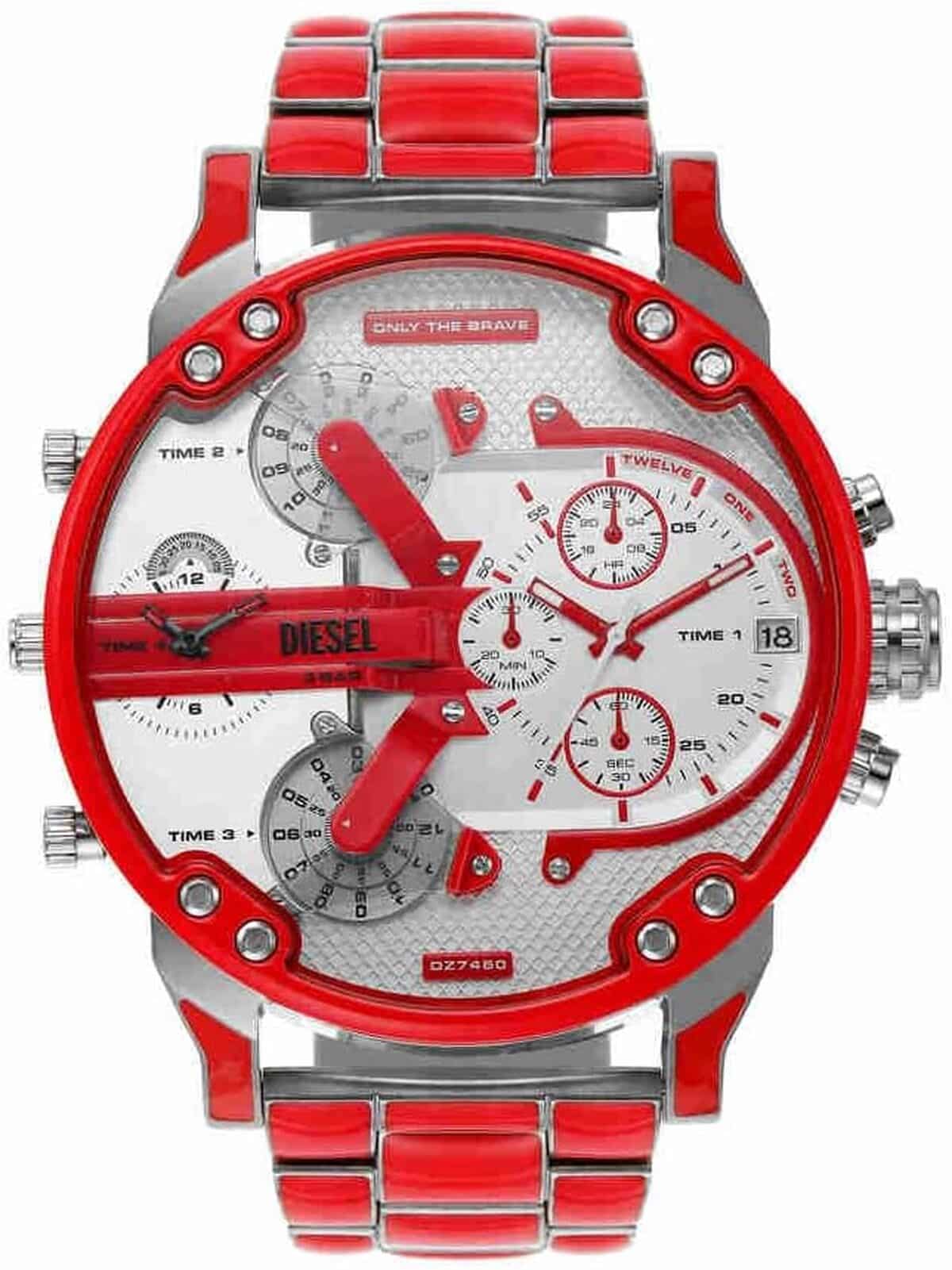 Avis sur la montre Diesel Mr. Daddy 2.0 DZ7480 : élégance en rouge