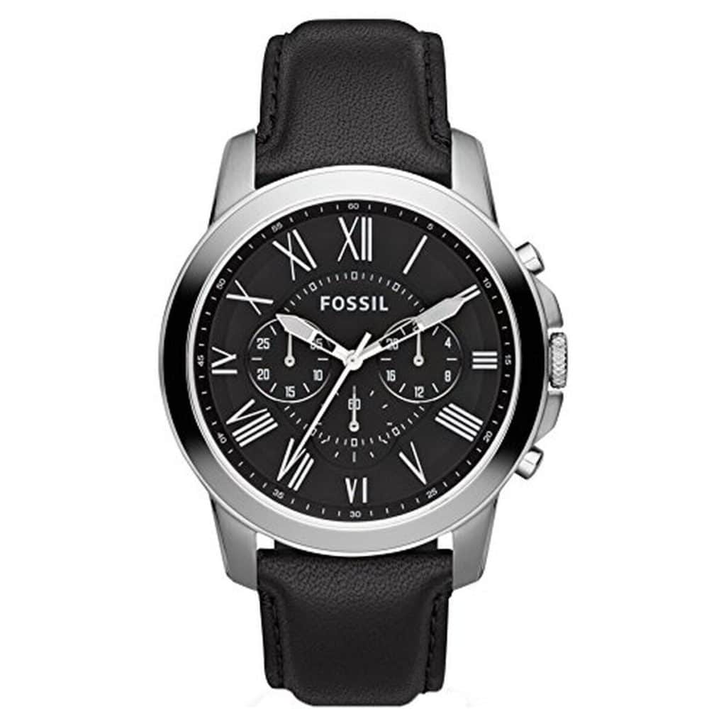Avis sur la montre Fossil Grant FS4812IE : élégance chronographe en acier inoxydable