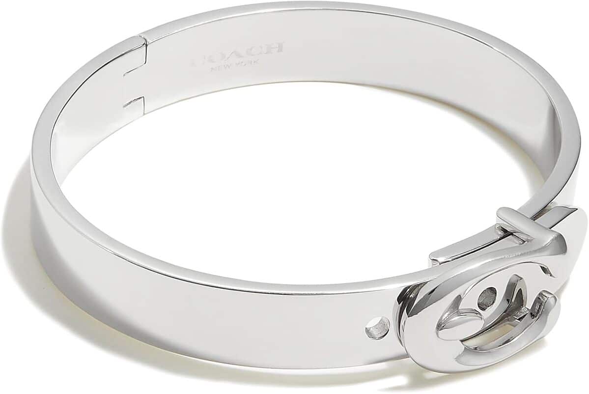 Avis sur le bracelet jonc signature Coach avec boucle C