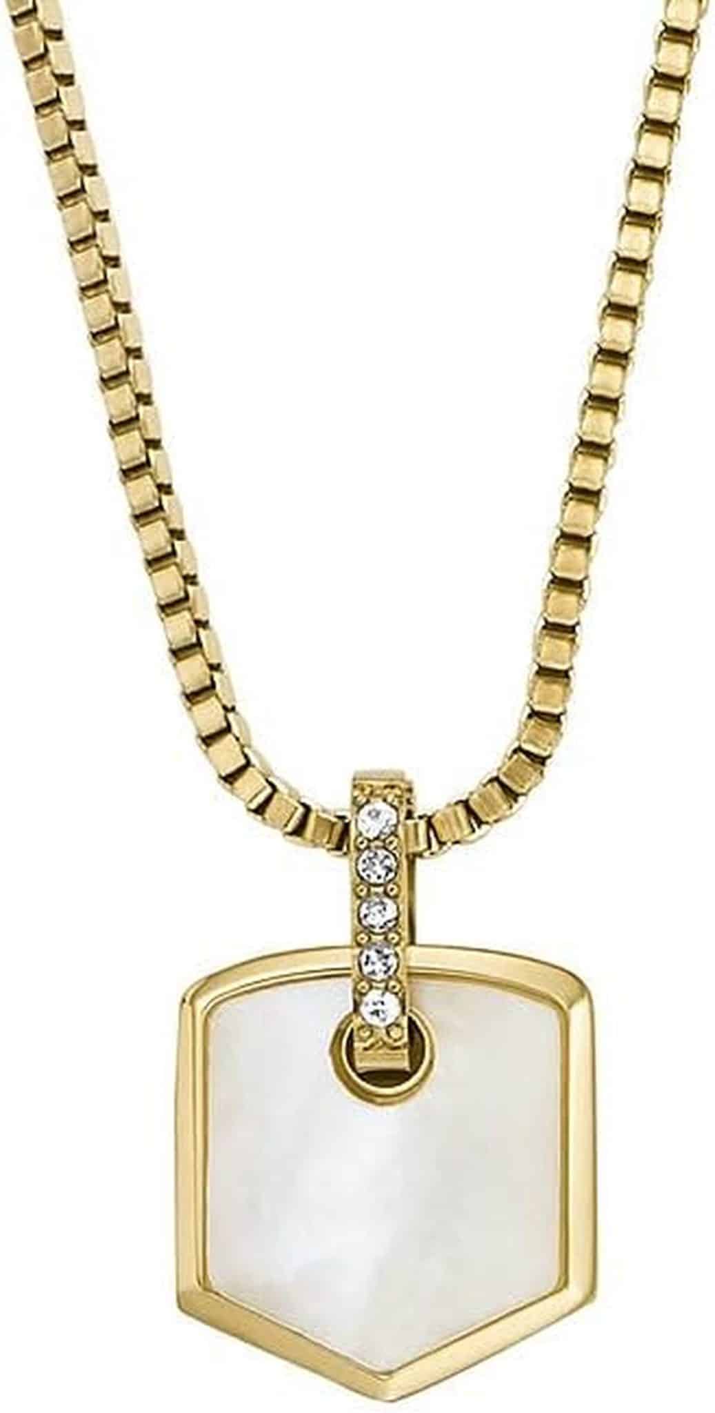Avis sur le collier Femme Fossil en acier inoxydable