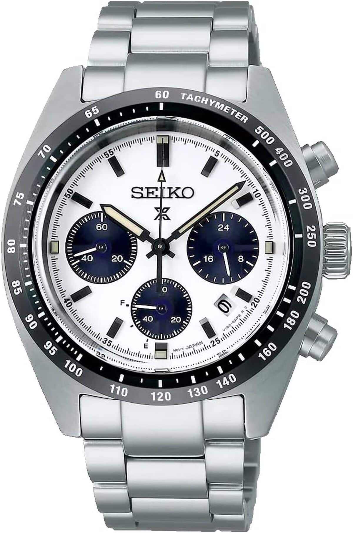 Test de la Seiko Prospex solaire chrono acier : sportive et moderne