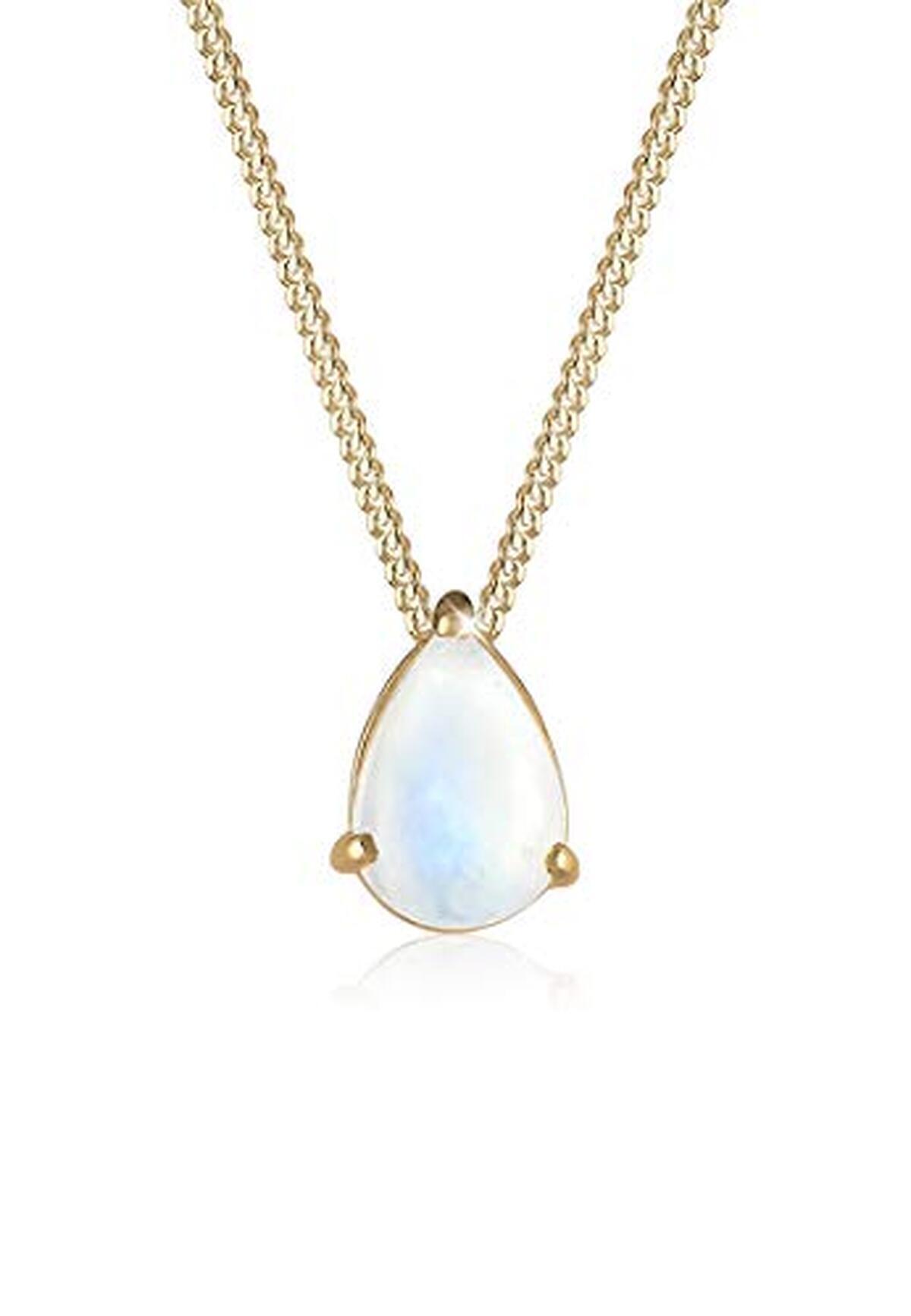 Avis : collier Elli pierre de lune en argent sterling