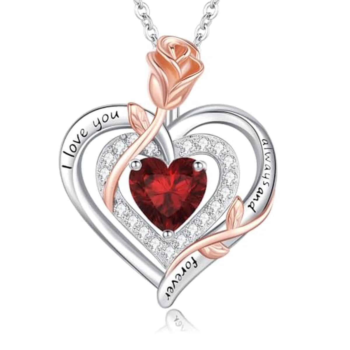 Avis collier Lavumo argent 925 coeur rose