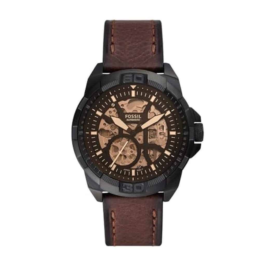 Avis : montre Fossil Bronson ME3219 en acier noir