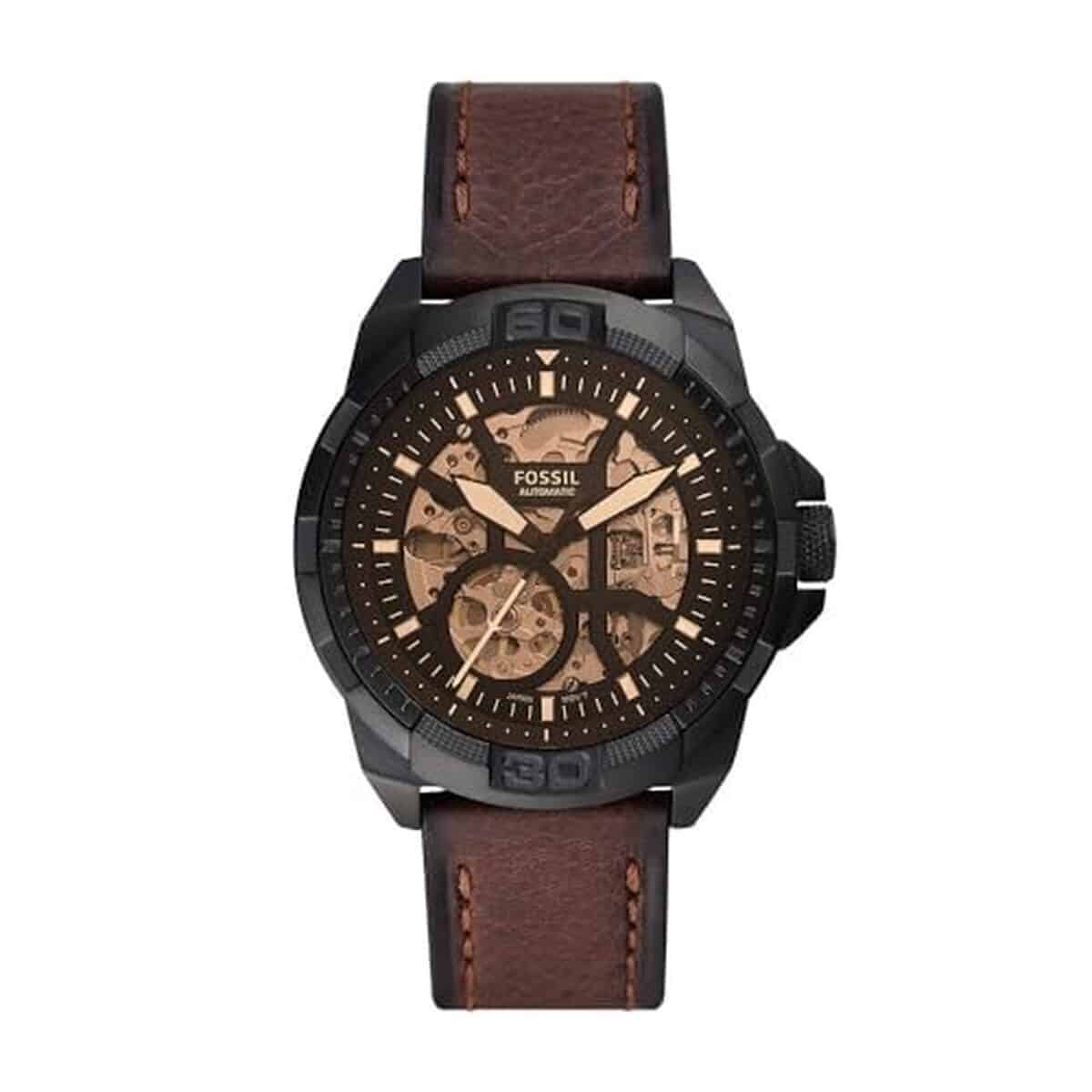 Avis : montre Fossil Bronson ME3219 en acier noir