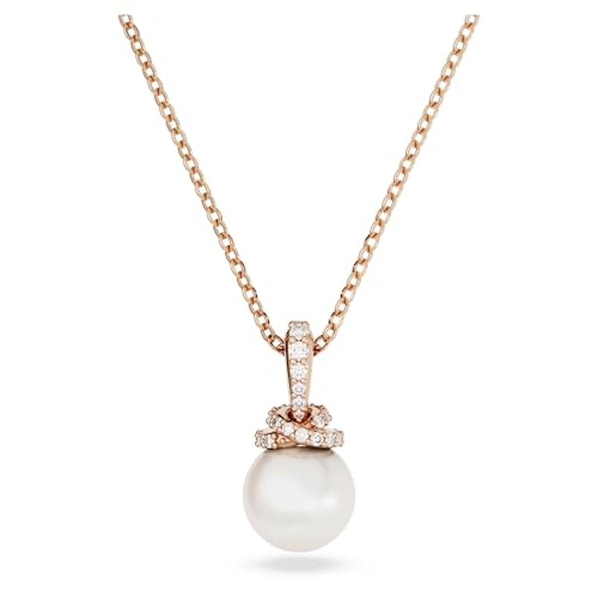 Avis pendentif Swarovski Originally : élégance en perle de cristal blanc