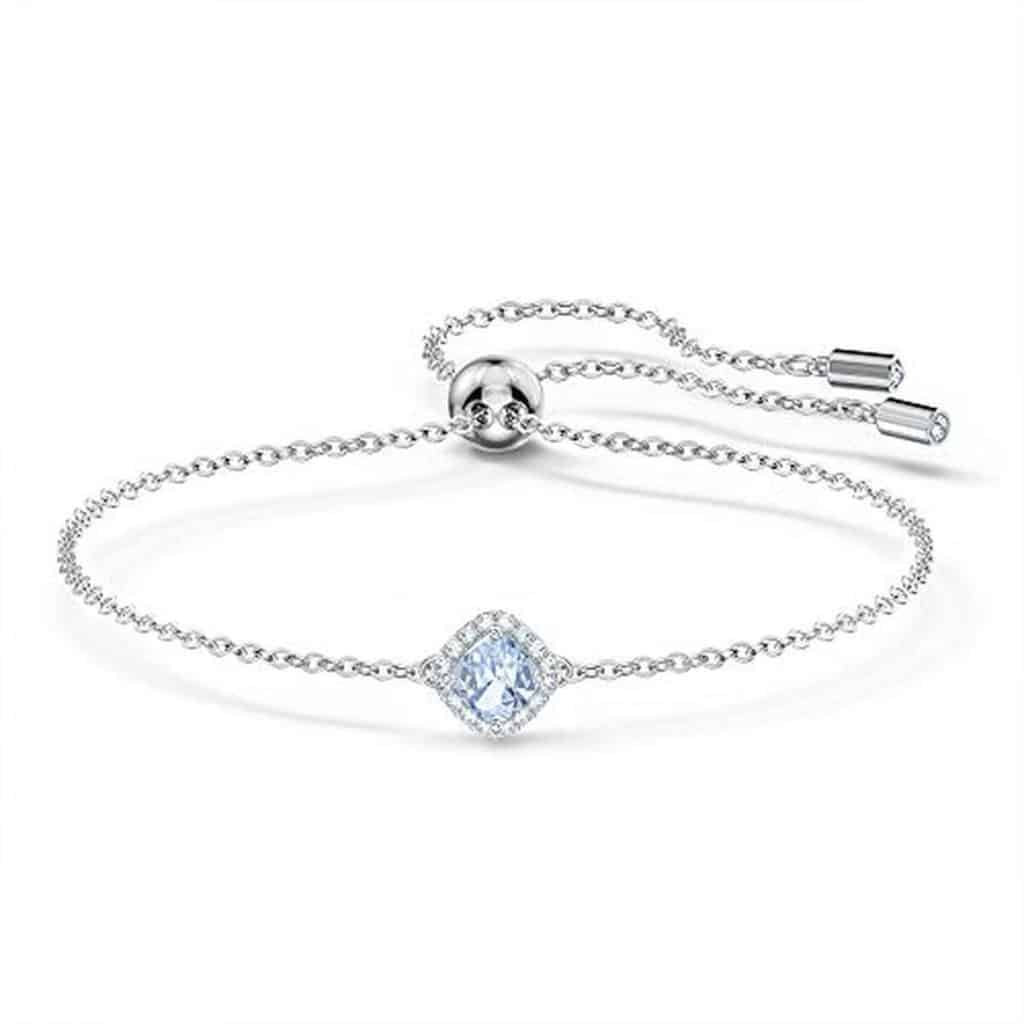 Avis sur le bracelet Swarovski Angelic bleu en métal rhodié