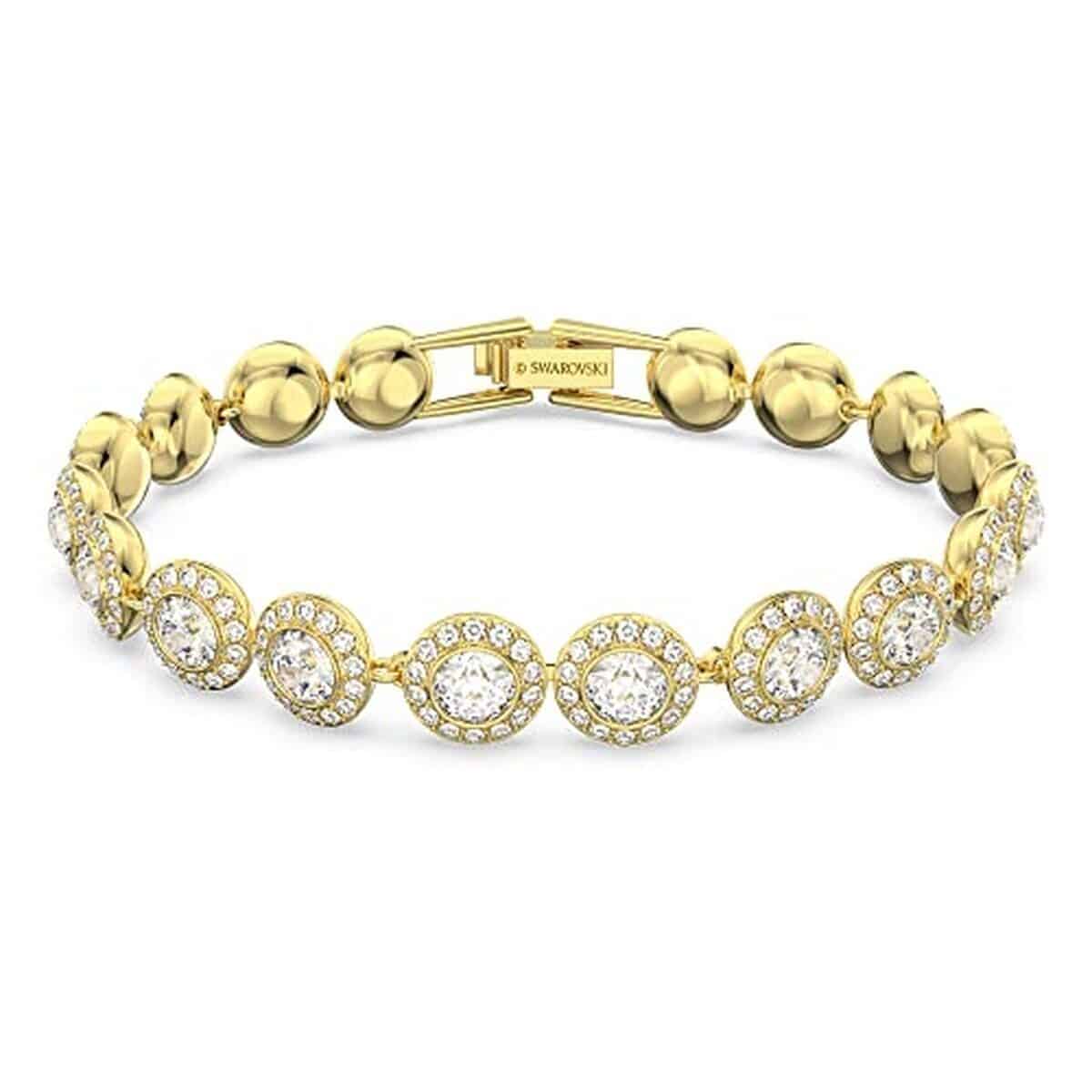 Avis sur le bracelet Tennis Angelic de Swarovski : élégance en or blanc