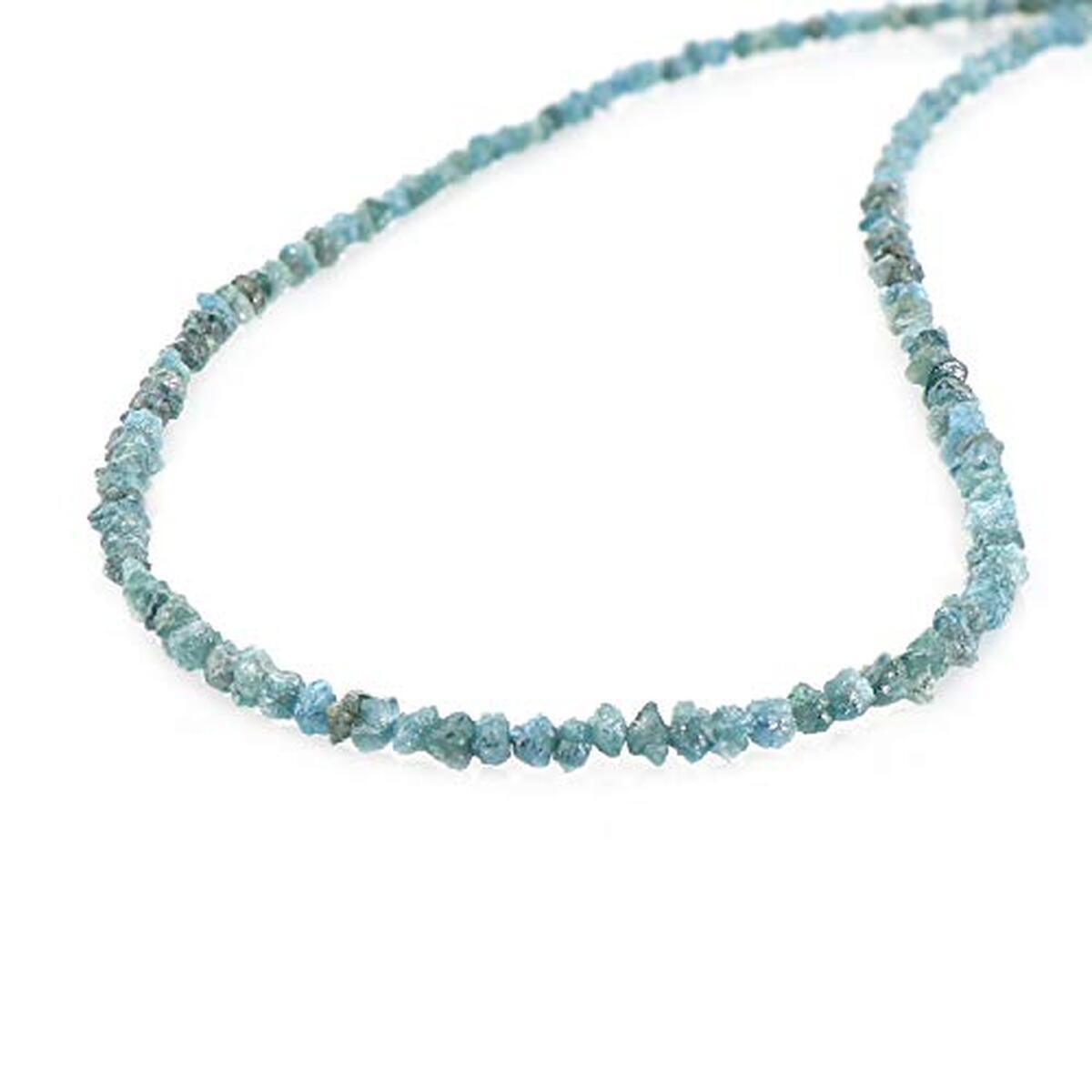 Critique : collier en argent 925 avec diamant bleu