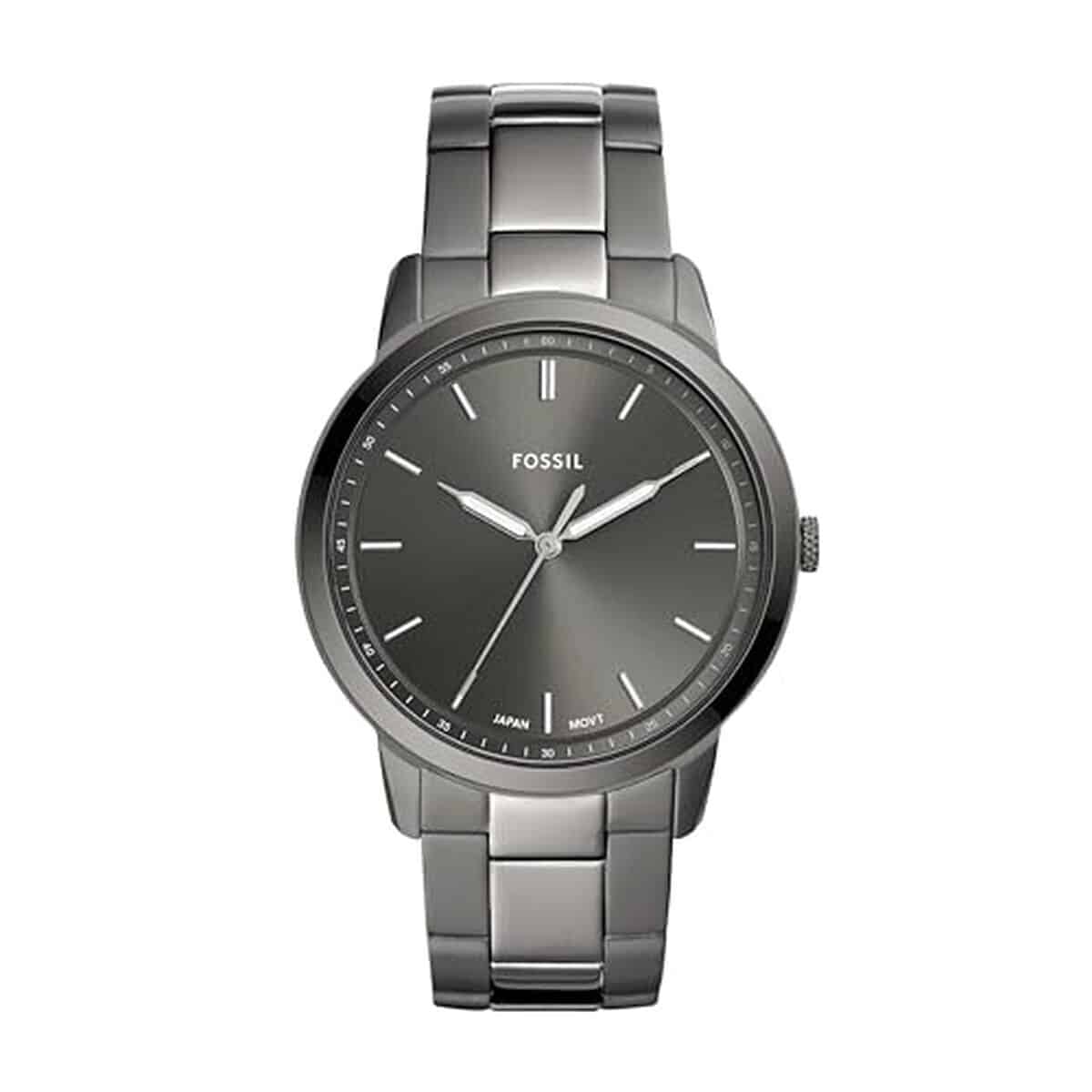 Test de la fossil minimalist : élégance et simplicité en acier inoxydable